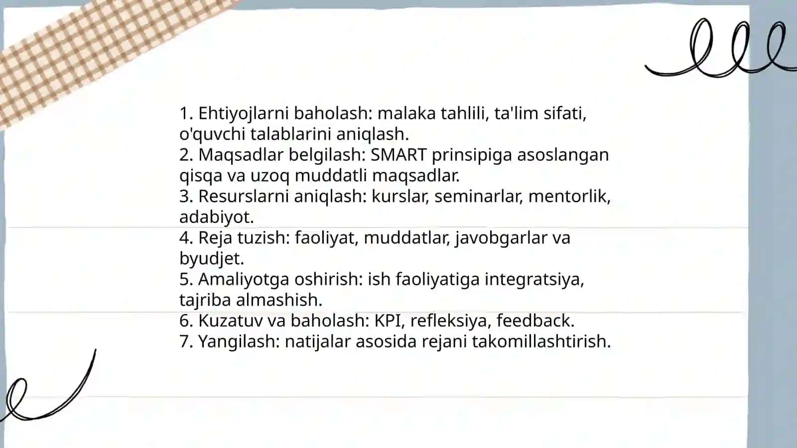 Pedagog òz òzini rivojlantirish va ehtiyojlarini qondirish 4