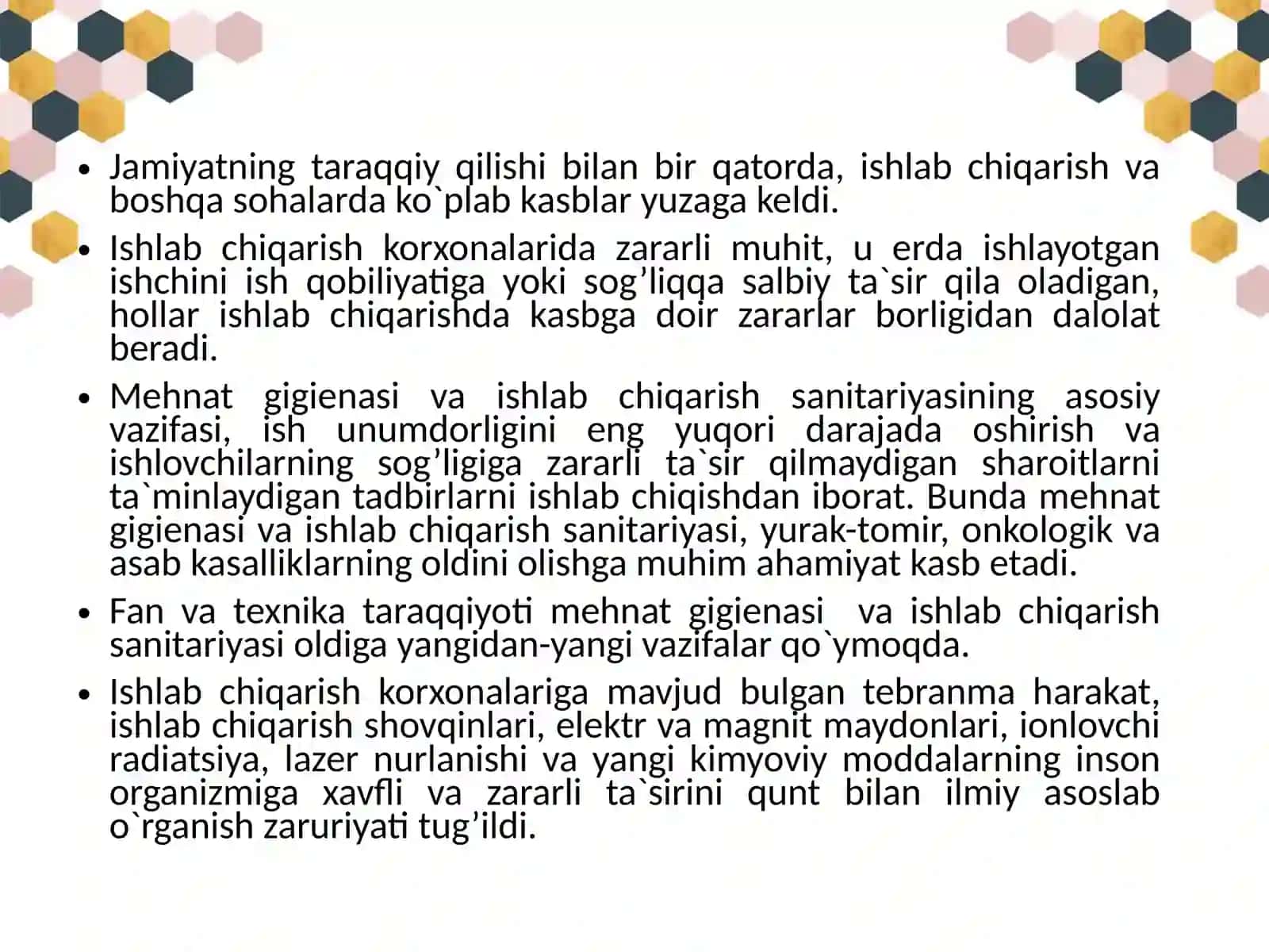 Zararli moddalarning inson organizmiga ta'siri 4
