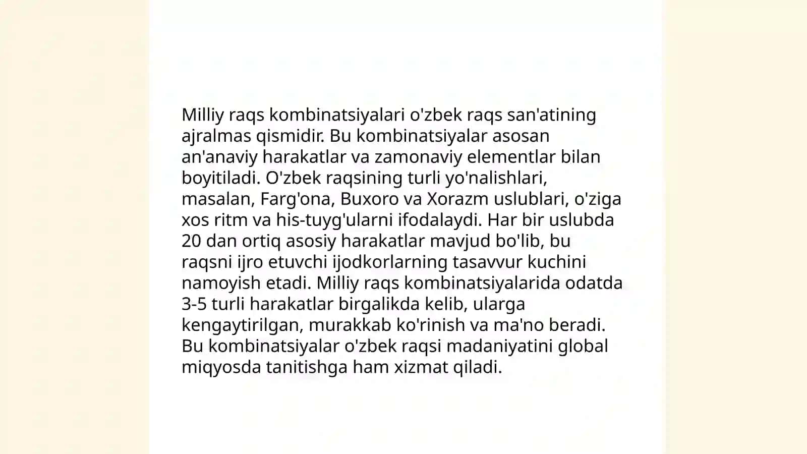 Oʻzbek raqs qadamlari 4