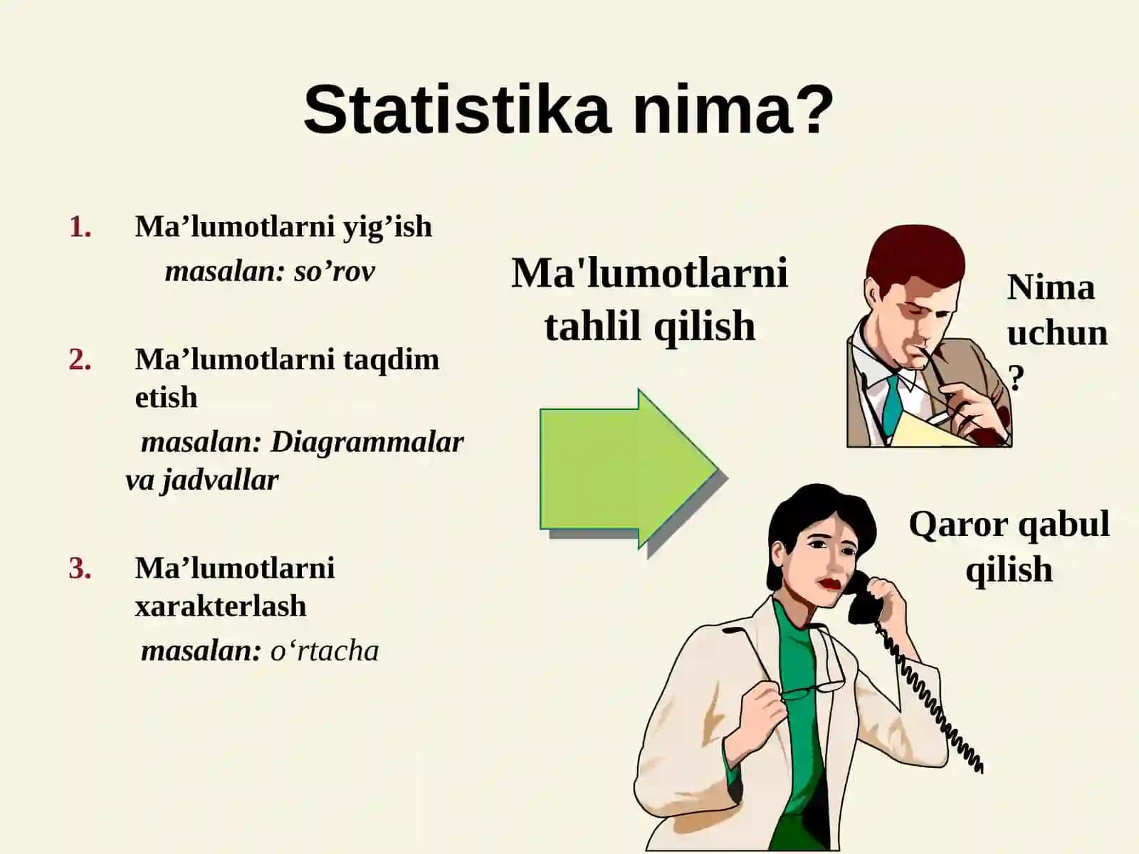 Amaliy statistikadan foydalangan holda ilmiy tadqiqotni tashkil etish 4
