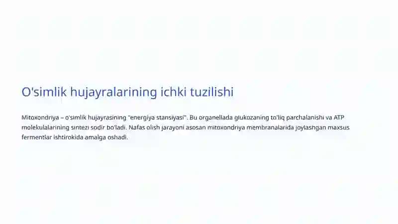 O'simliklarda Nafas Olish: Hayotiy Jarayonning Sirli Dunyosi 4