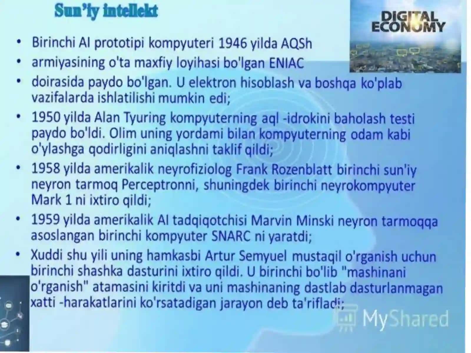 O'zbekiston Respublikasida raqamli texnalogiyalarni rivojlanish tendensiyasi 4