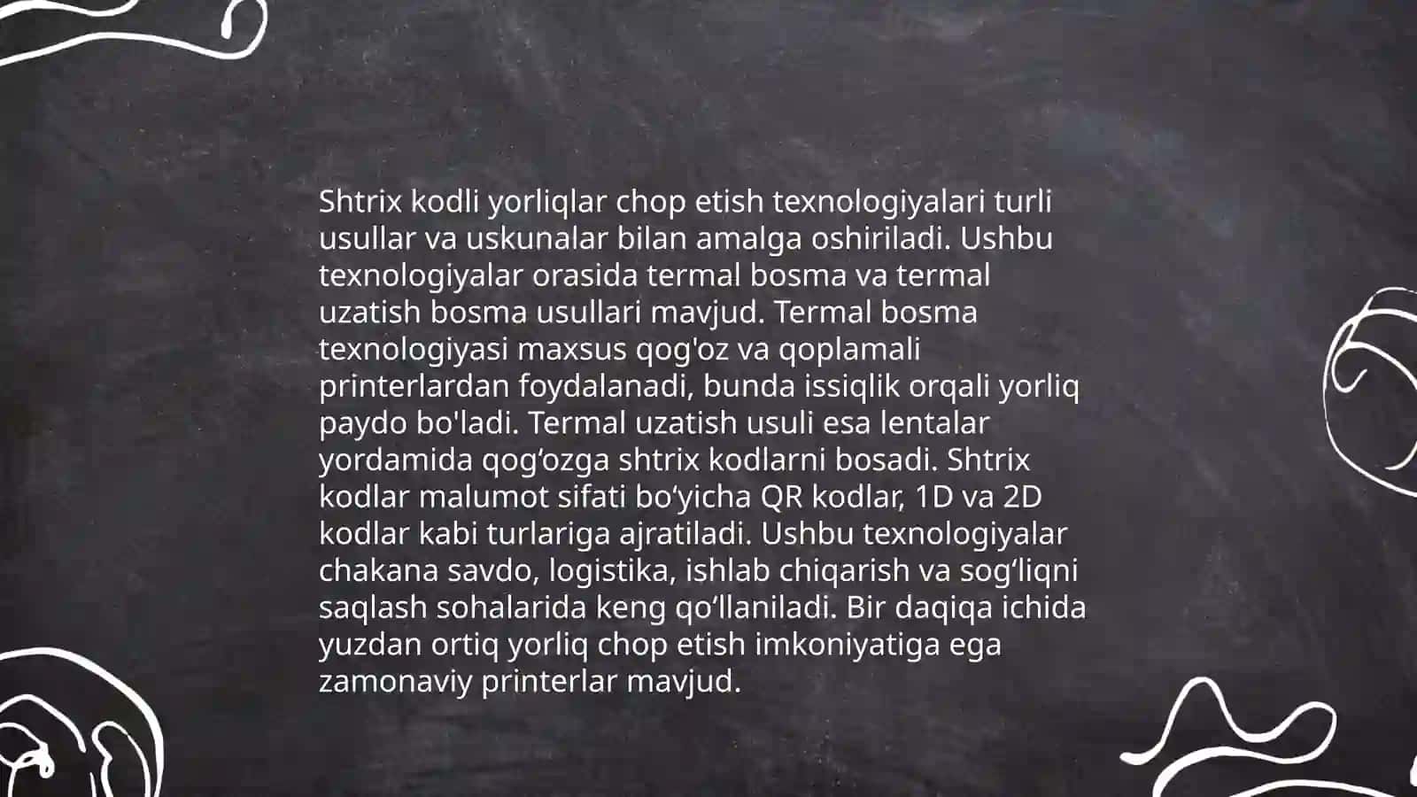Xisobotlar va shtrix kodli yorliqlarni chop ketish uchun printerlar 4