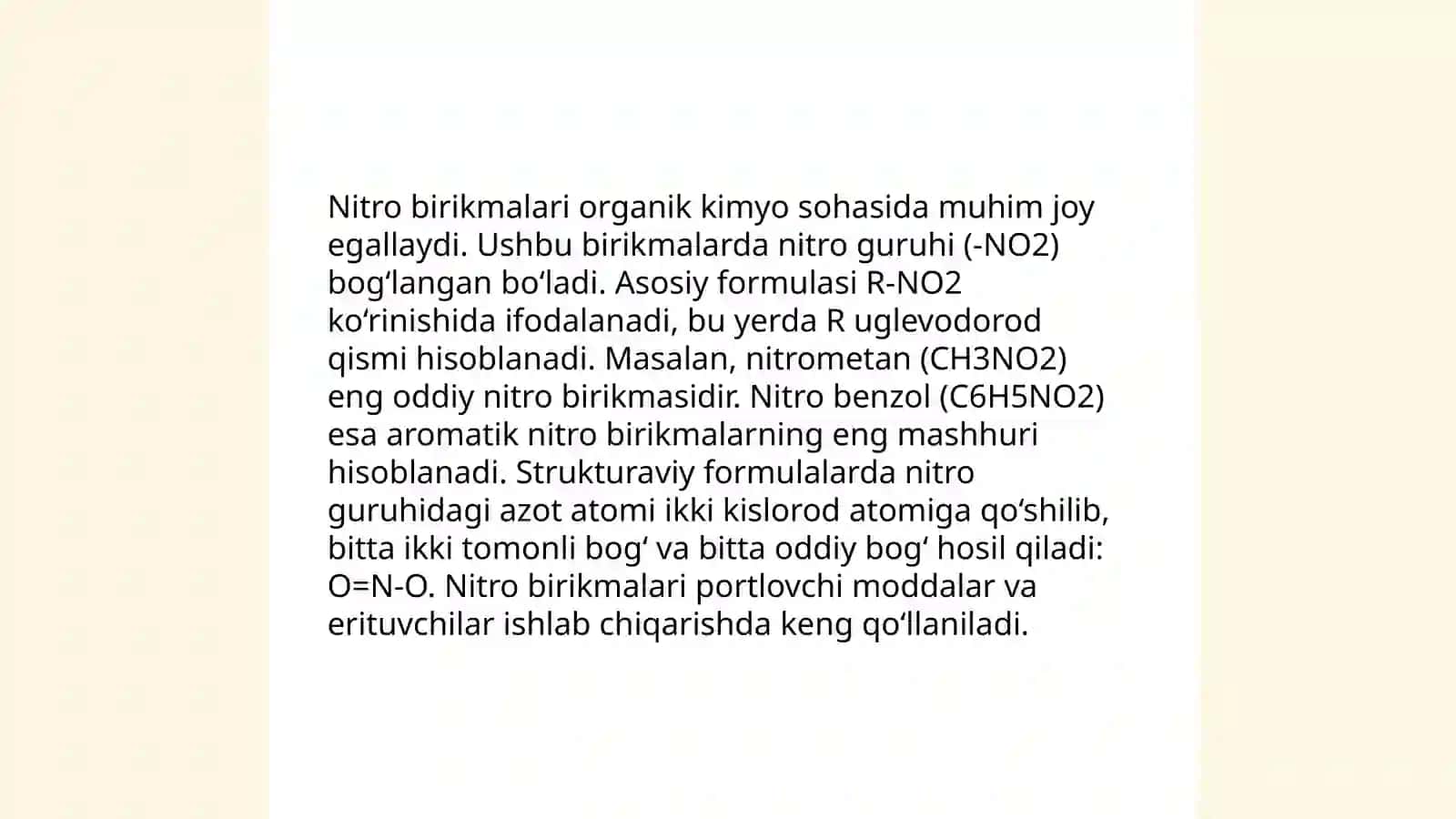 Nitro birikmalar 4