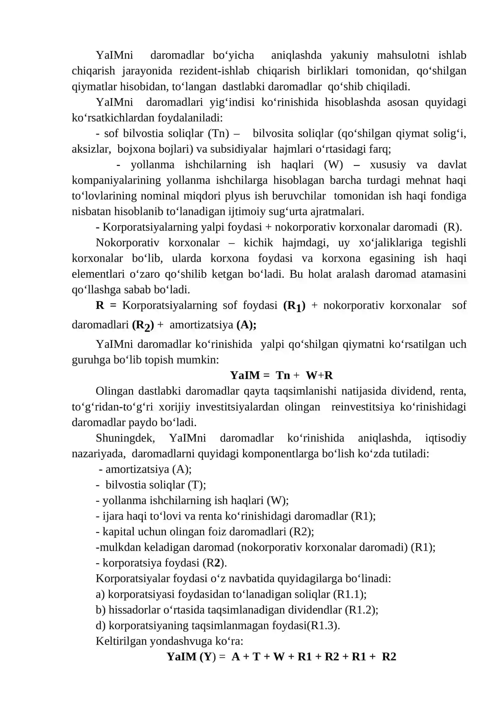 Milliy hisobchilik va makroiqtisodiy koʼrsatkichlar 4
