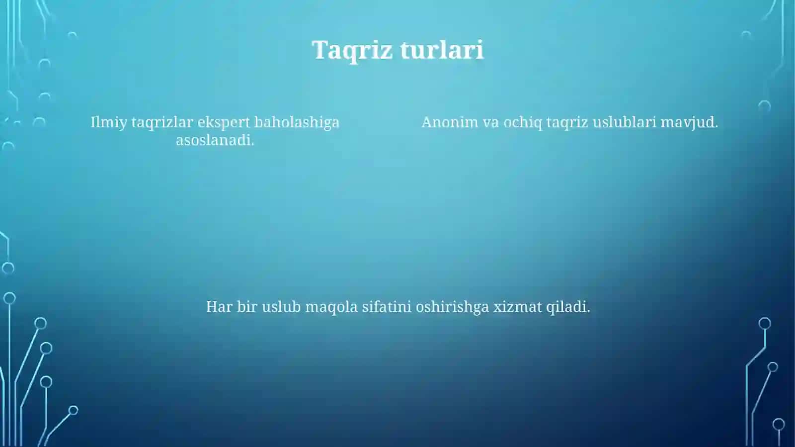 Taqriz jarayoni 4
