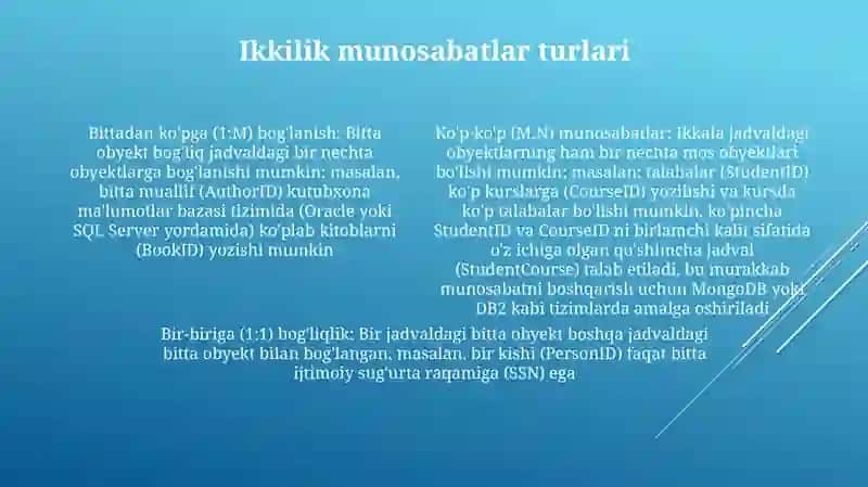 Ikkilik Ma'lumot Tuzilmalari 4