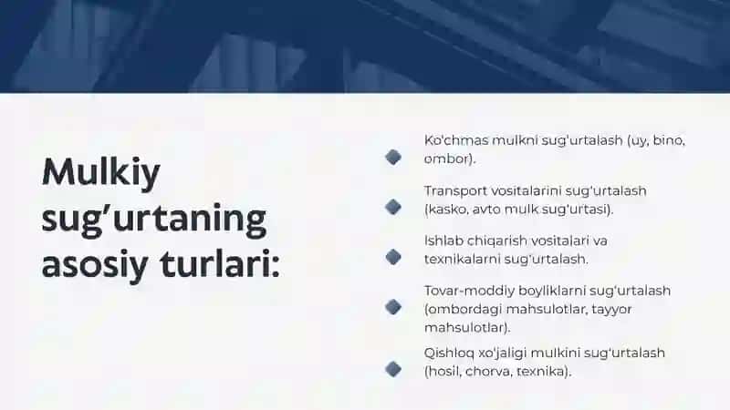 Mulkiy sug’urta bozori 4