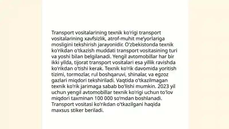 Avtamobil texnikasi bilan hodisalar va ularni oldini olish bo’yicha tadbirlar 4