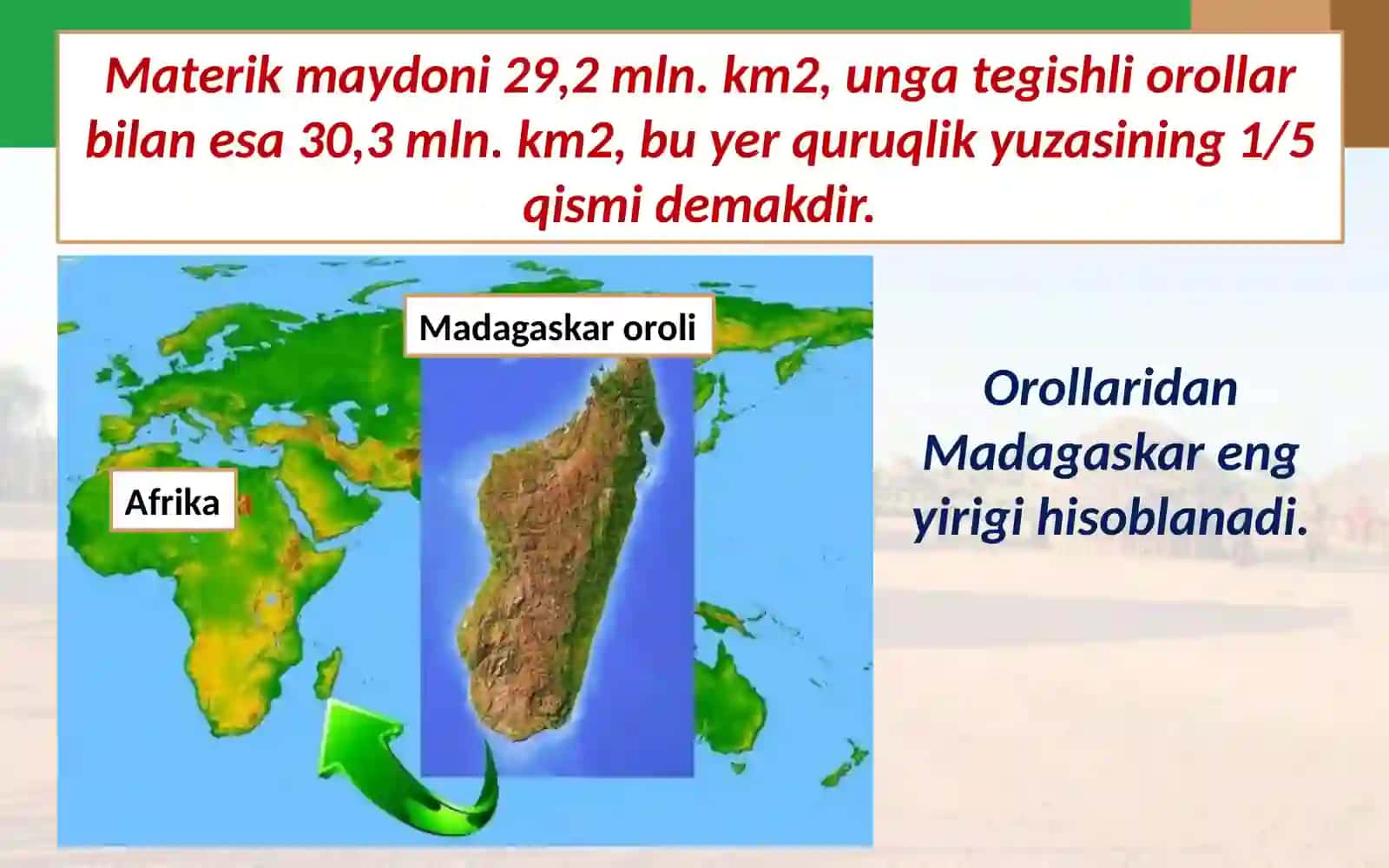 Afrika mamlakatlarining umumiy tavsifi vatabiiy demografik salohiyati 4