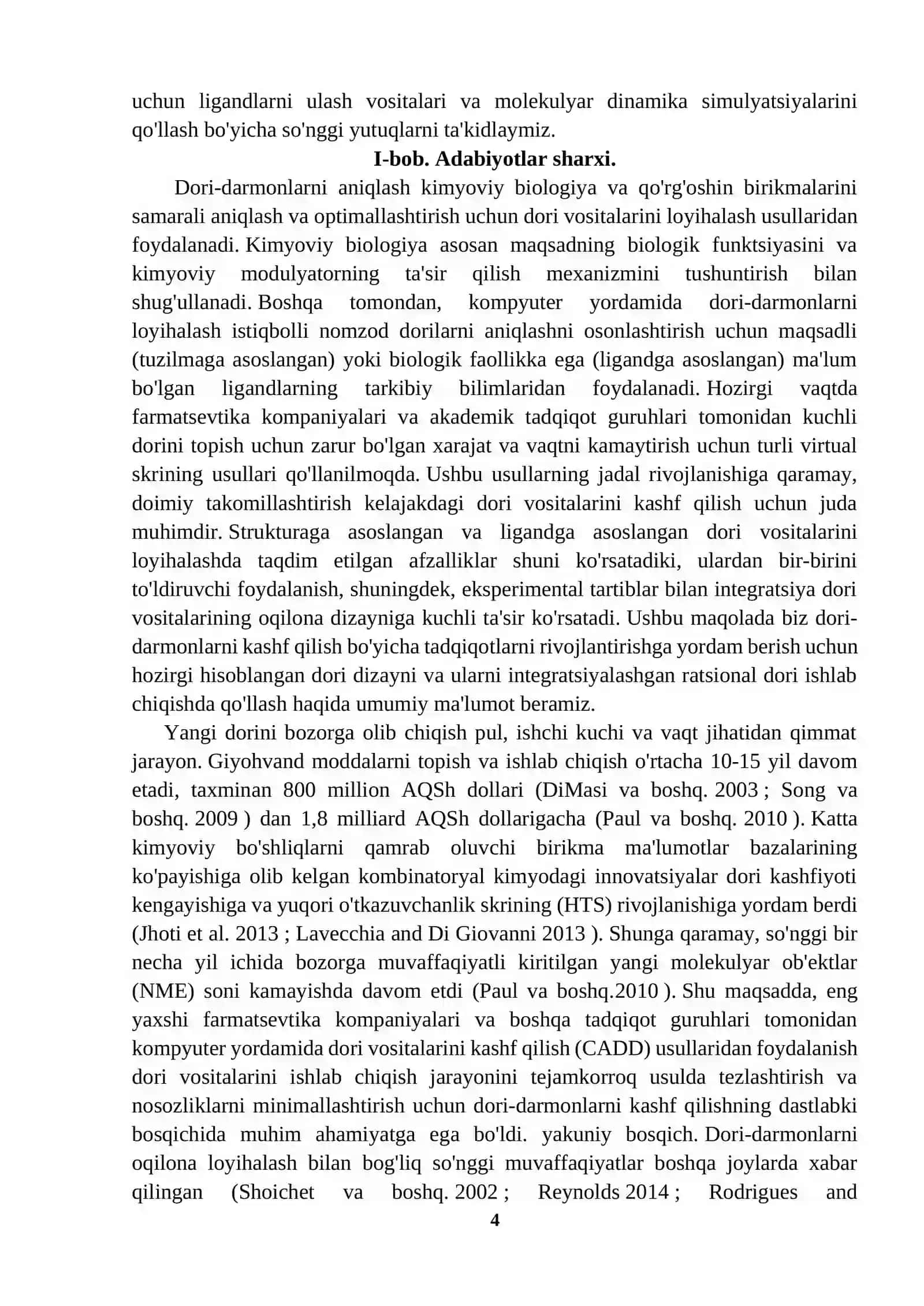 ZAMONAVIY DRUG-DESIGN INSTRUMENTLARI VA USULLARI 4