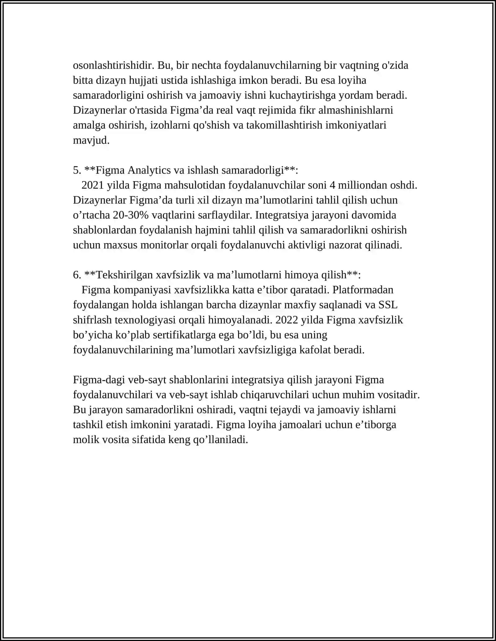 FIGMADA WEB SAYT SHABLONLARINI BIR-BIRI BILAN BOG’LASH VA EKSPORT QILISH 4