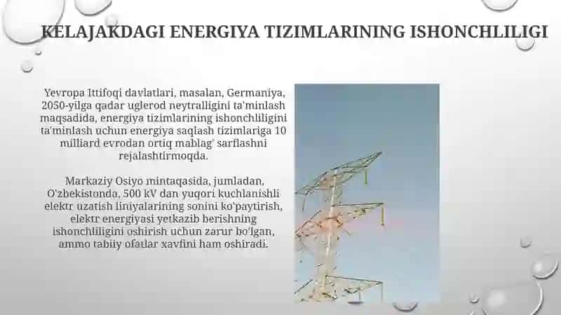Energetika va elektr taminoti tizimida ishonchlilig masalalari 4