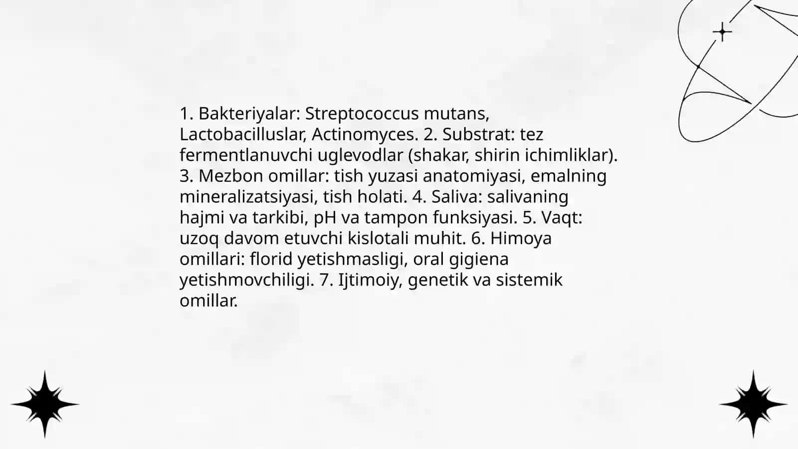 Karies tushunchasi 4