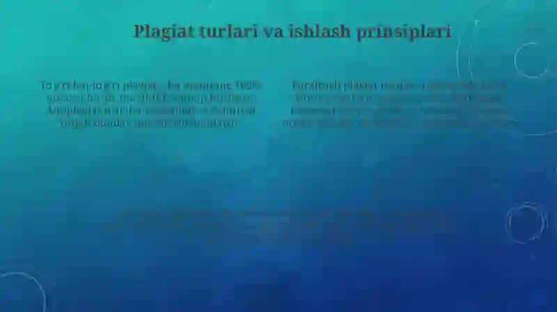 Plagiatga qarshi dasturlar: Ta'rif va ahamiyat 4