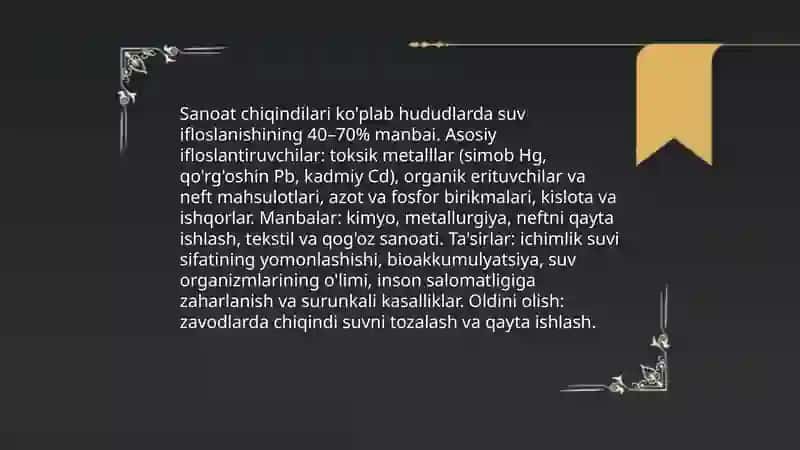 Suv ifloslanishi 4