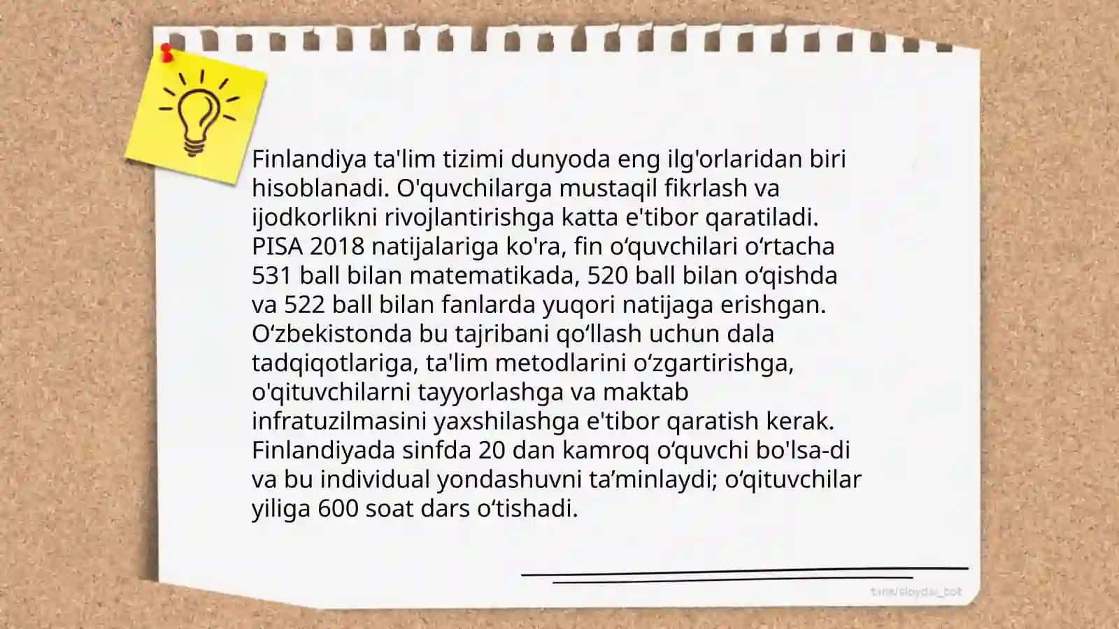 Ta'lim tizimini ilg'or xorijiy tajribalar asosida takomillashtirish 4