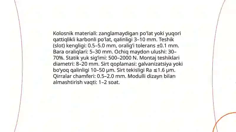 Jin va Linter kolosniklarini tayyorlash texnologik jarayonlari 4
