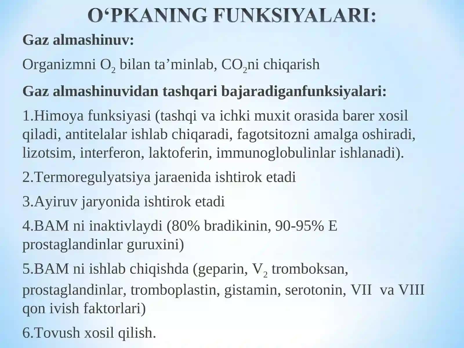 Nafas Sistemasi Fiziologiyasi 4
