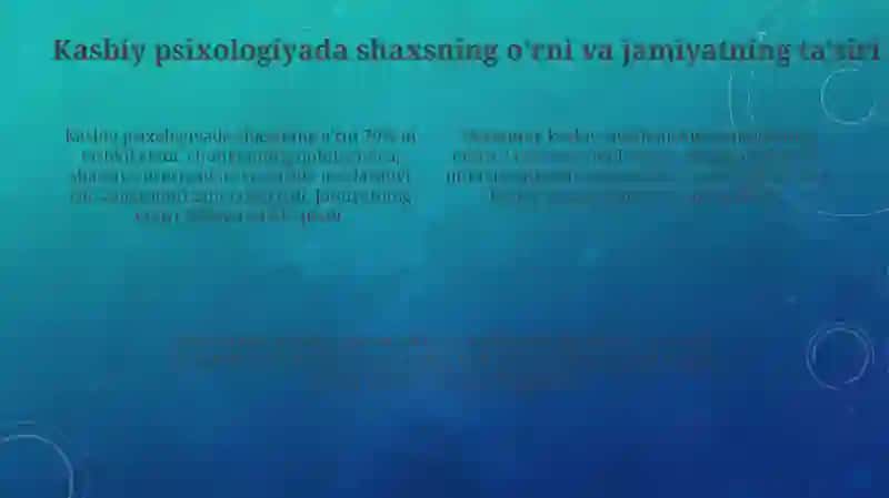 Kasbiy psixologiyada shaxs va jamiyat muammosi 4