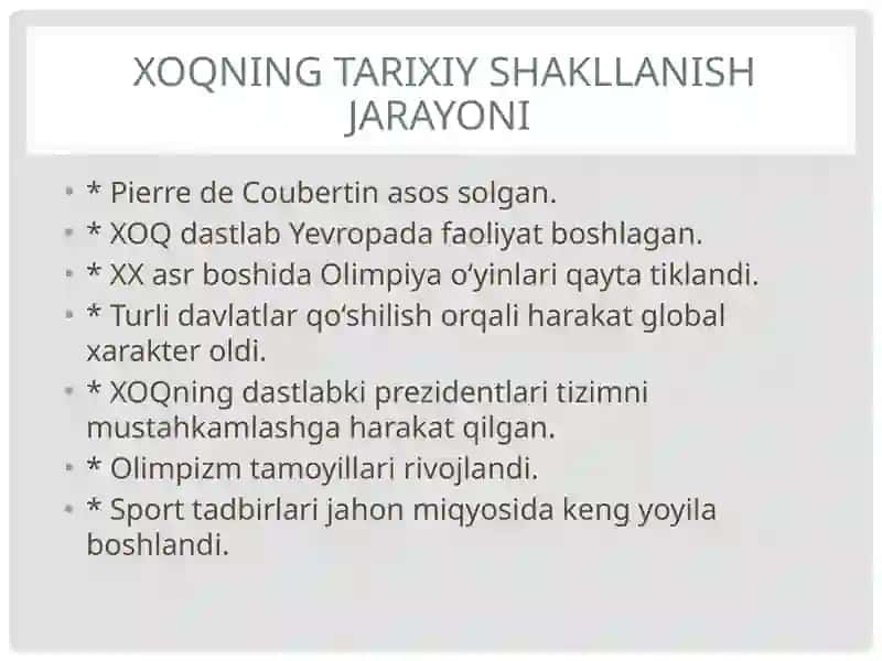 Xalqaro olimpiya Qo'mitasi prezidentlari va ularni faoliyati. 4