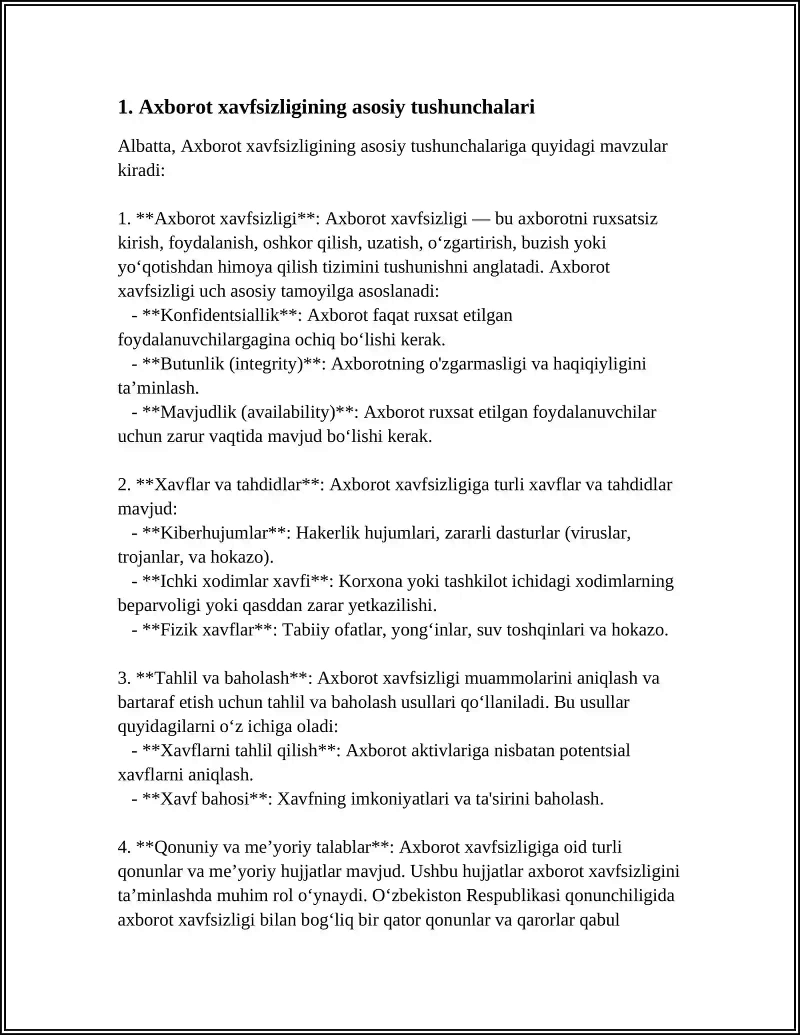 AXBOROT XAVFSIZLIGI SOHASIDA ISH BOSHLASH 4