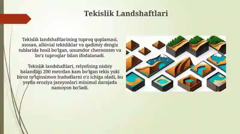 Landshaftlarning morfologik tuzilishi 4