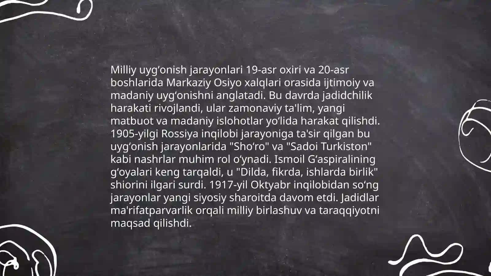 Mustaqillikka erishish arafasida Oʻzbekistondagi ijtimoiy-siyosiy jarayonlar 4