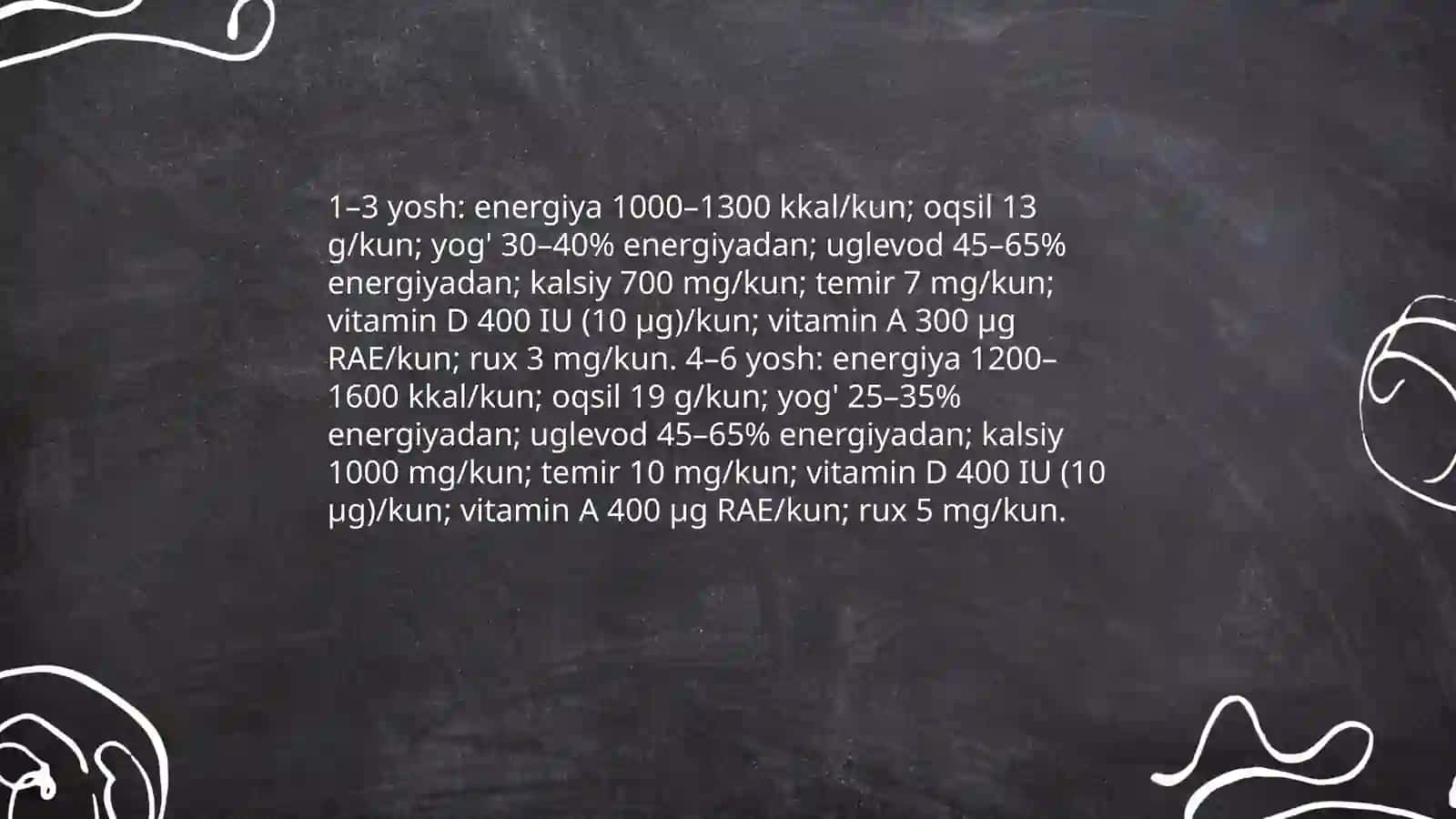 Maktabgacha talim tashkilotida bolalarni to'g'ri ovqatlantirish tartibi 4