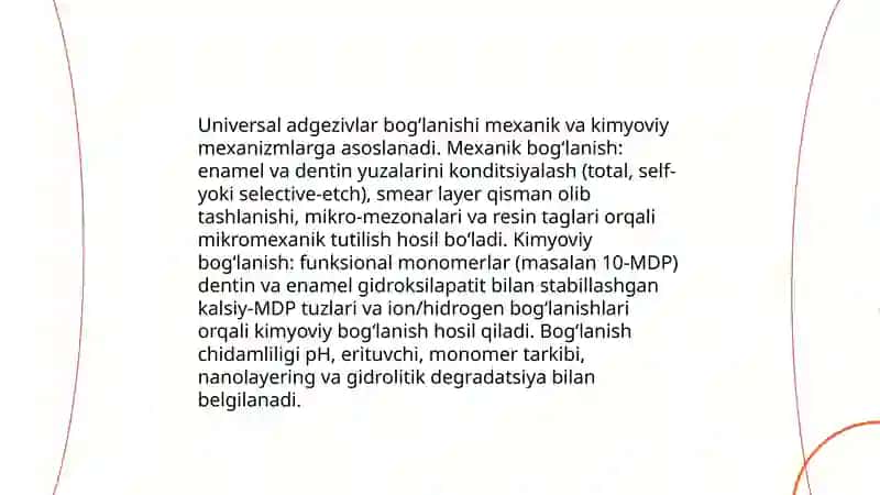 Stomatologiyada universal adgeziv tizimlar 4