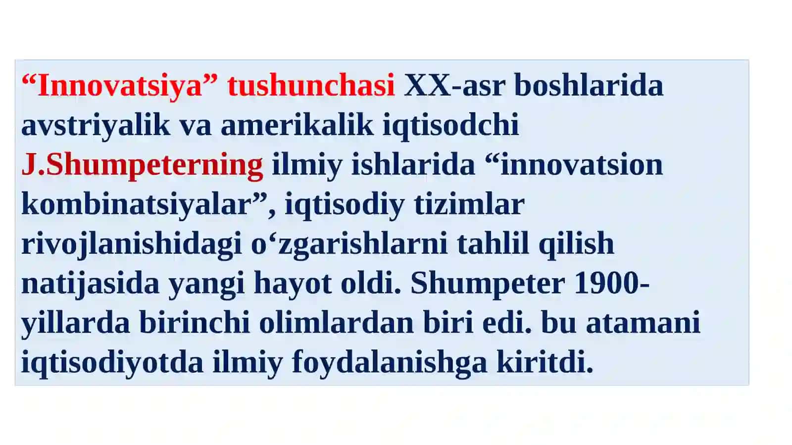 Sanoat korxonalarining innovatsion va investitsion faoliyati 4