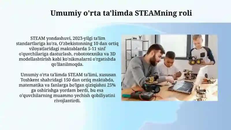 Umumiy õrta taʼlimda STEAM texnologiyalari 4