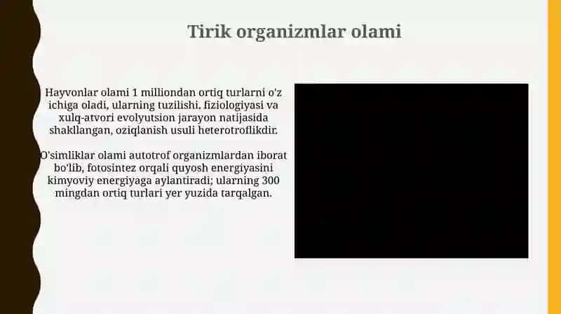 Tirik va jonsiz tabiat 4