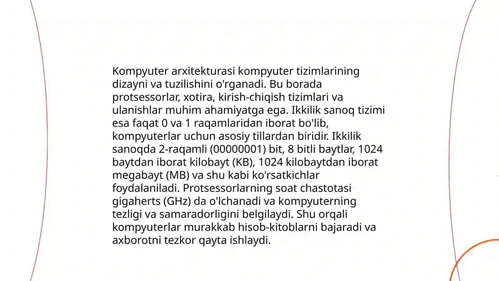 Ikkilik sanoq sistemasining tadbiqi 4