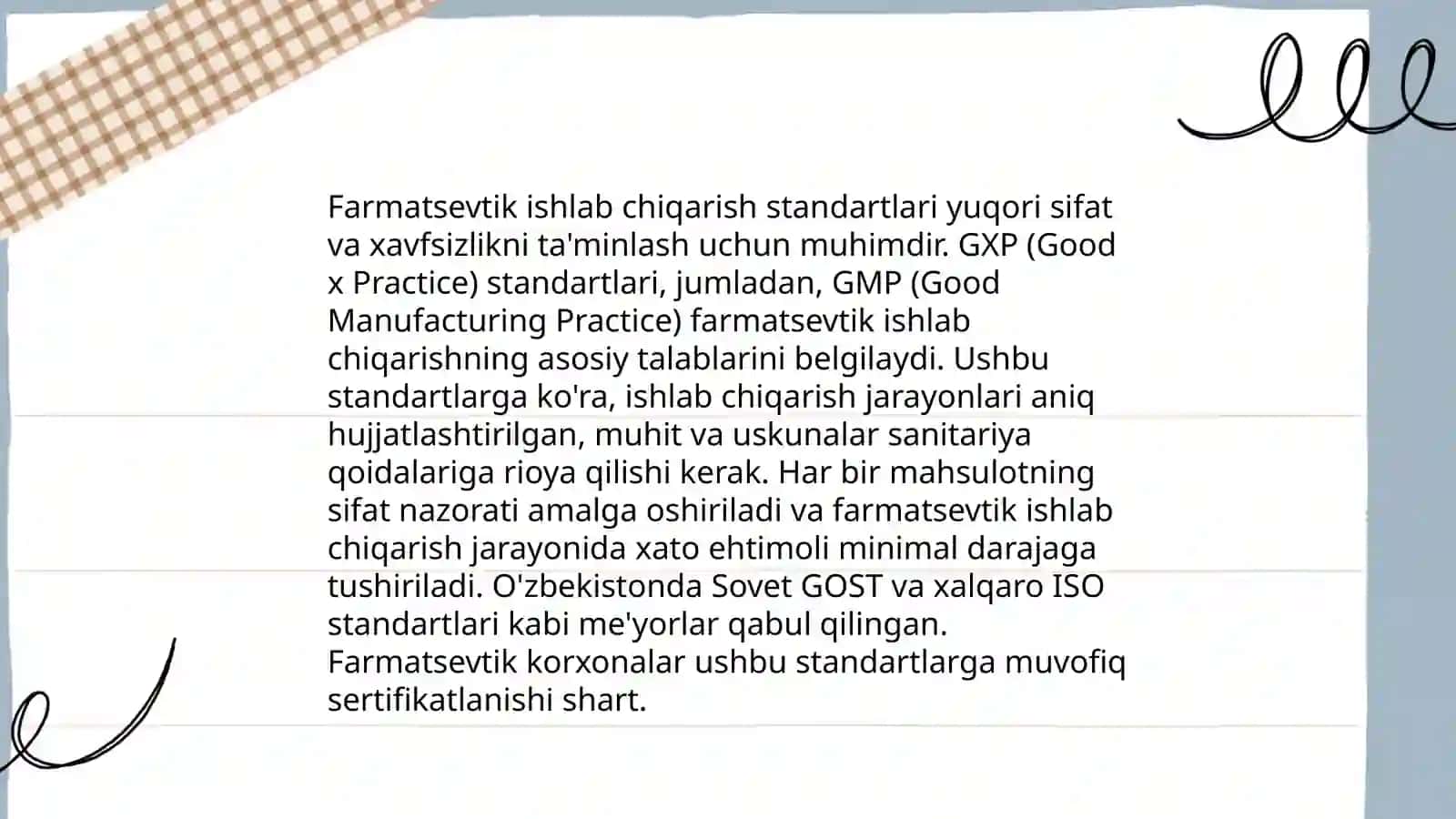 Dori vositalarining sifatini taminlash 4