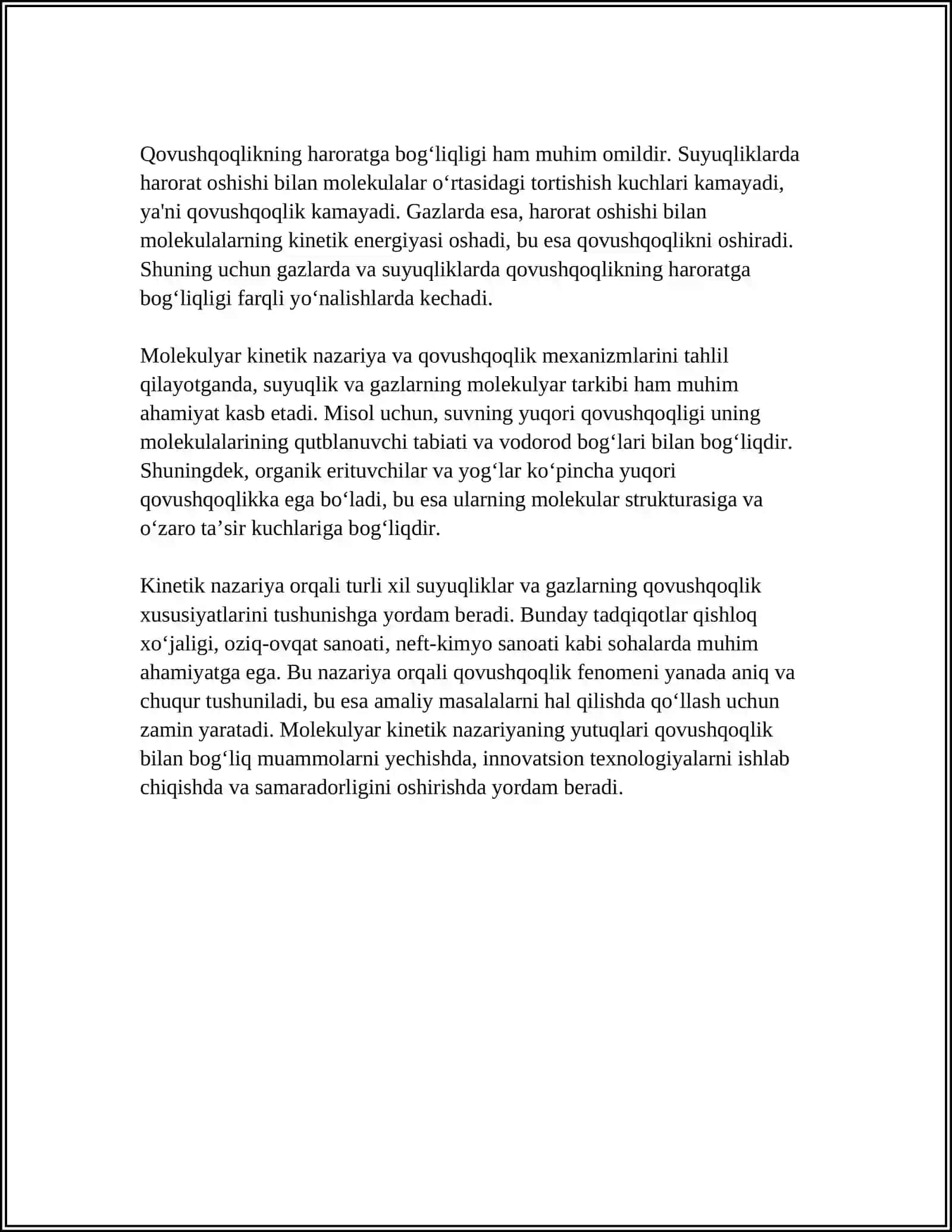 QOVUSHQOQLIKNING MOLEKULYAR KINETIK ASOSLARI 4