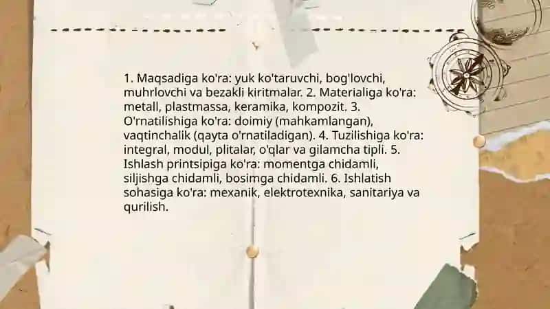 Kiritma konstruksiyalari 4