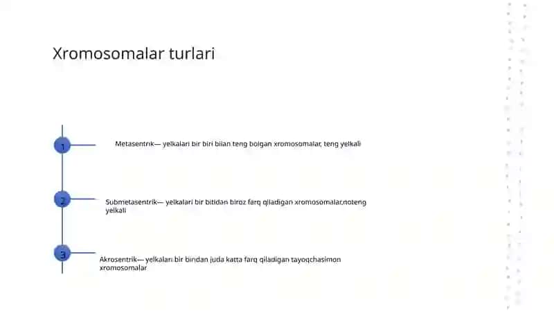 Irsiyatning xromosoma nazariyasi 4