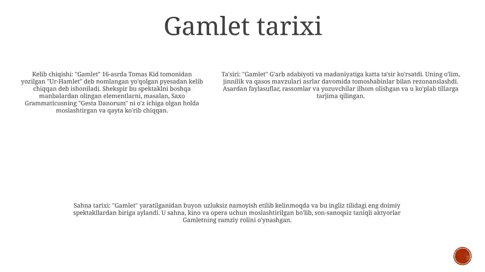 Hamlet Asari 4