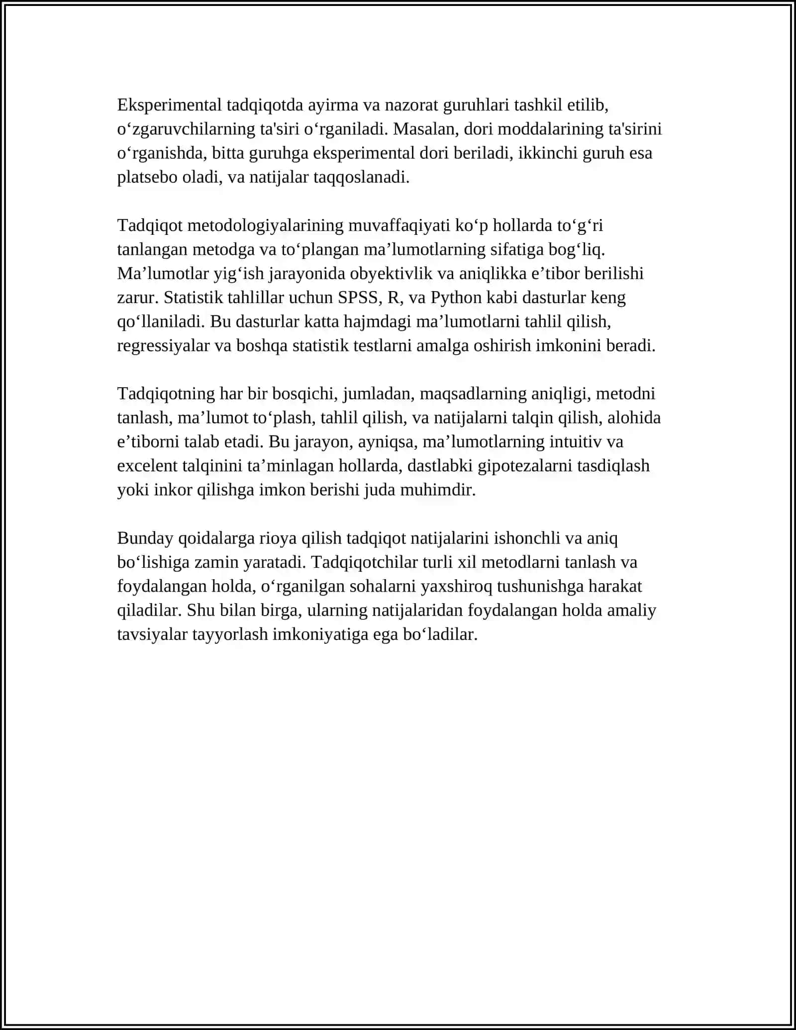 TADQIQIY PEDAGOGIKA VA TAʼLIM AMALIYOTI 4