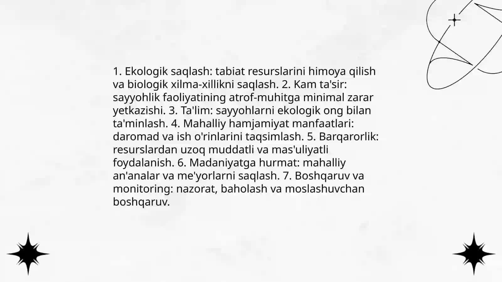 Ekoturizm tushunchasi va rivojlanish bosqichlari 4