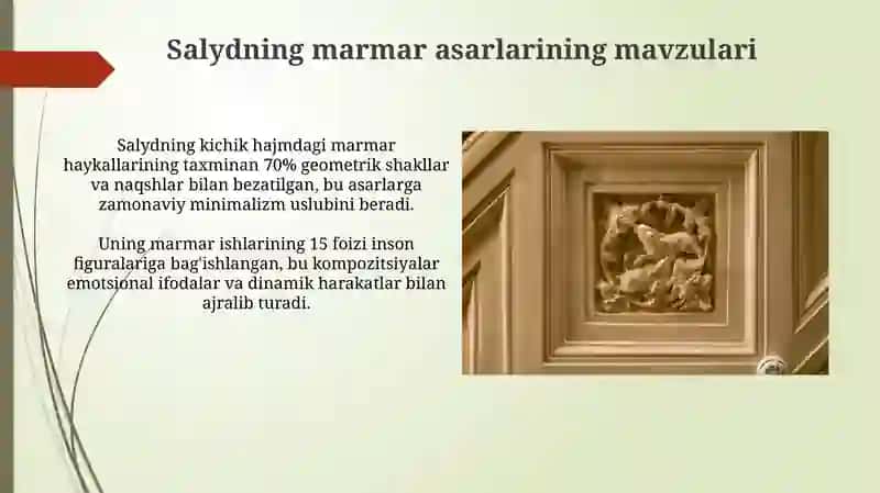 Salydning marmar haykallari 4