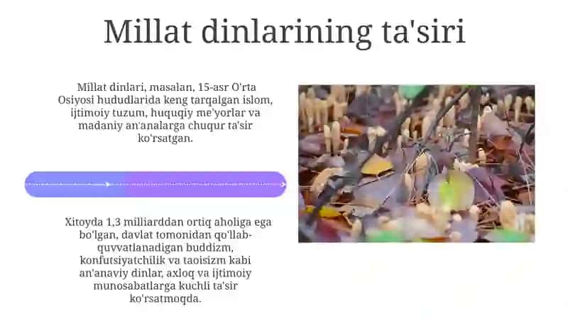 Milliy dinlar 4