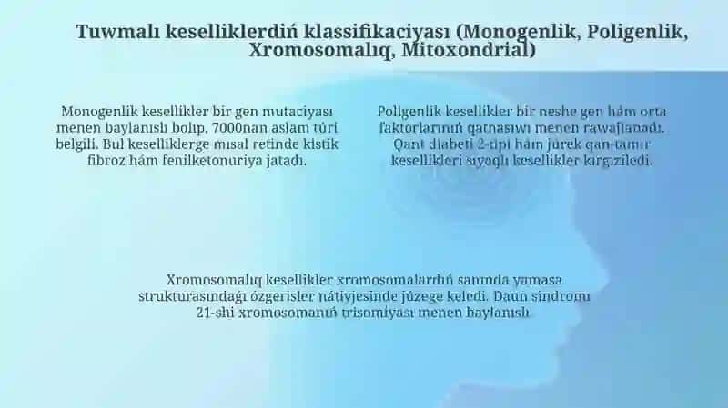 Nasillik kesellikler medicina genetik màslahat 4