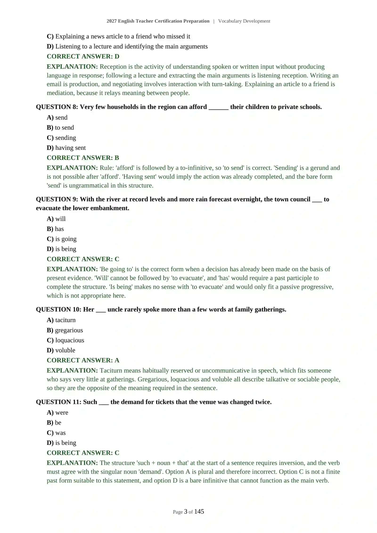 2027 English Teacher Certification Preparation 4