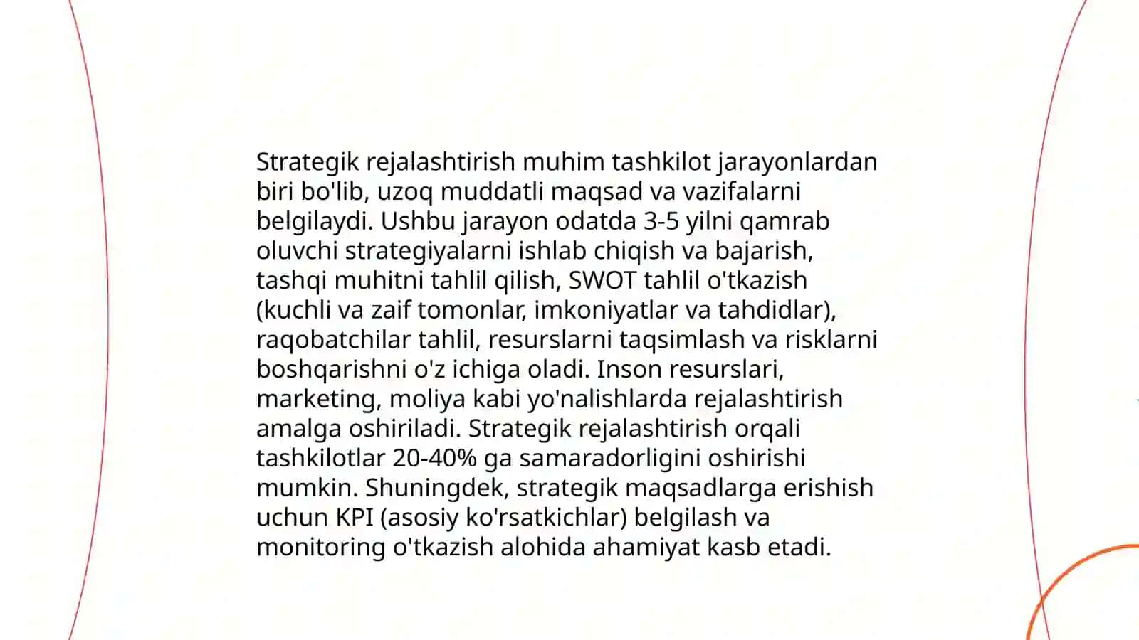 Biznesni boshqarishda rejalashtirish 4