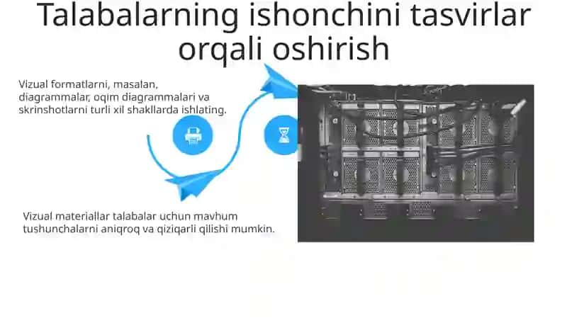 Texnologiya fanidan amaliy mashgʻulotlar uchun koʻrgazmali materiallarni tayyorlash 4