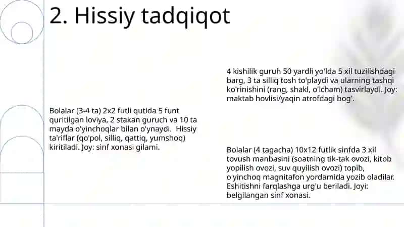 Kichik(3yoshdan 4yoshgacha) guruhdagi bolalar faoliyat turlari 4