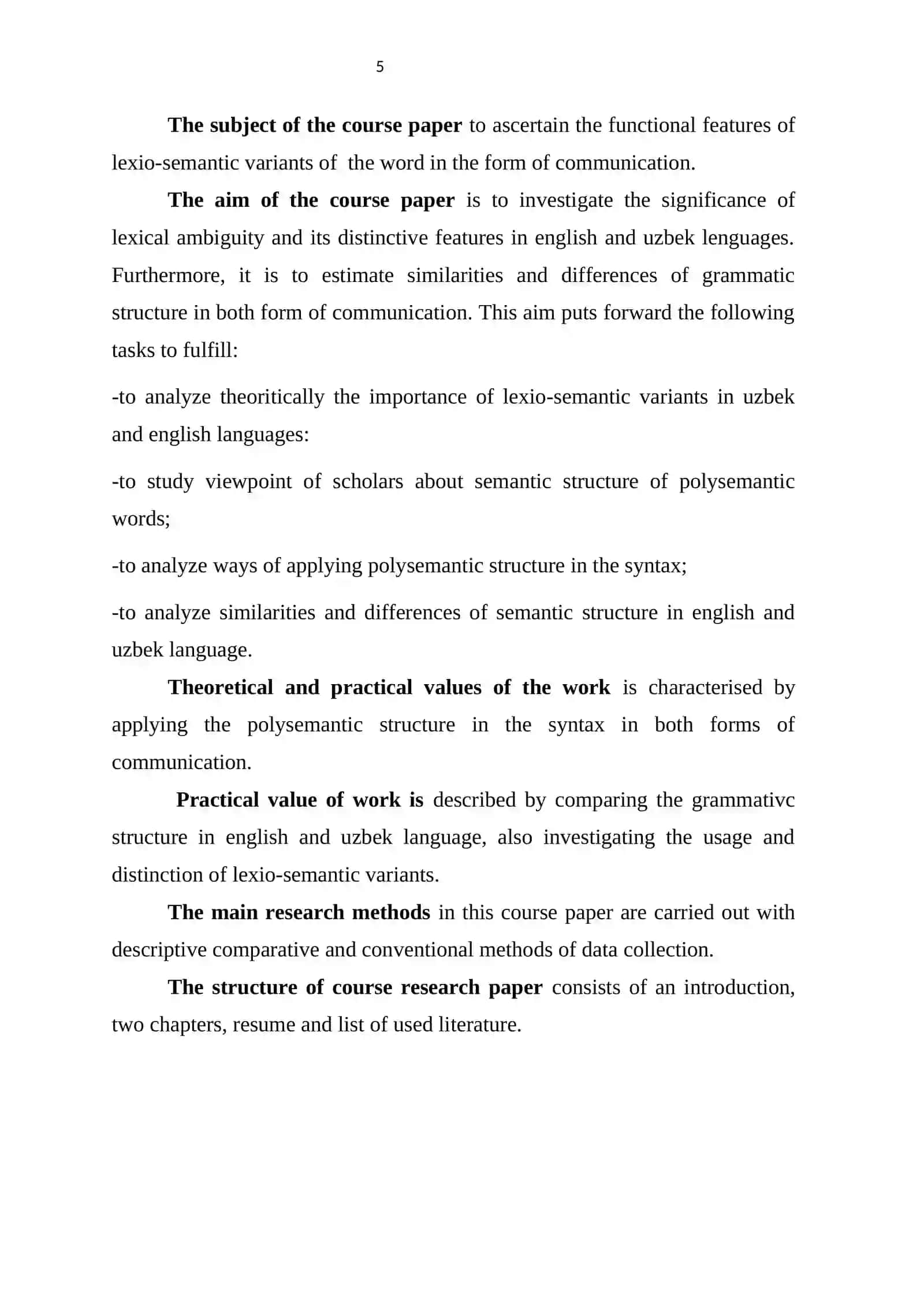POLYSEMY IN ENGLISH AND UZBEK LANGUAGE 4