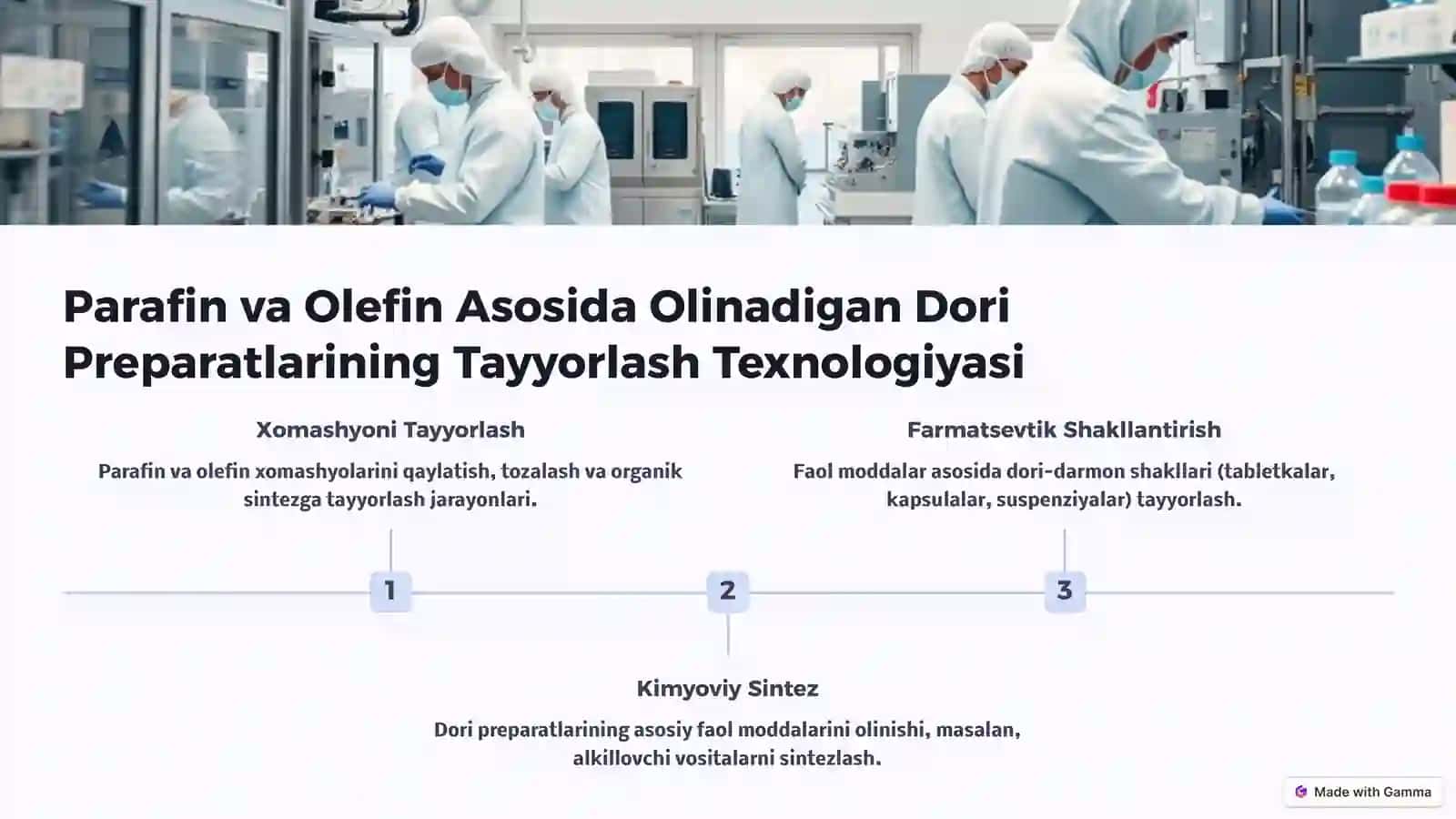 Dori Preparatlari Parafin va Olefin Asosida 4
